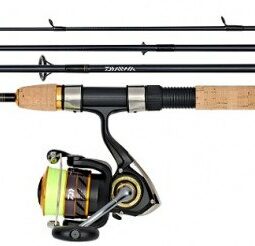 Daiwa Crossfire X Spinning 4-delt Sæt