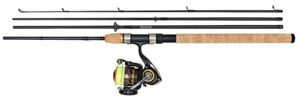 Daiwa Crossfire X Spinning 4-delt Sæt